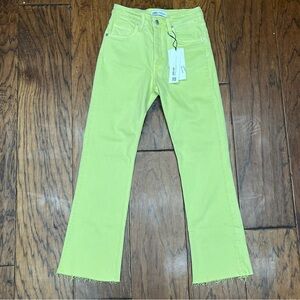 Zara women’s crop flare jeans